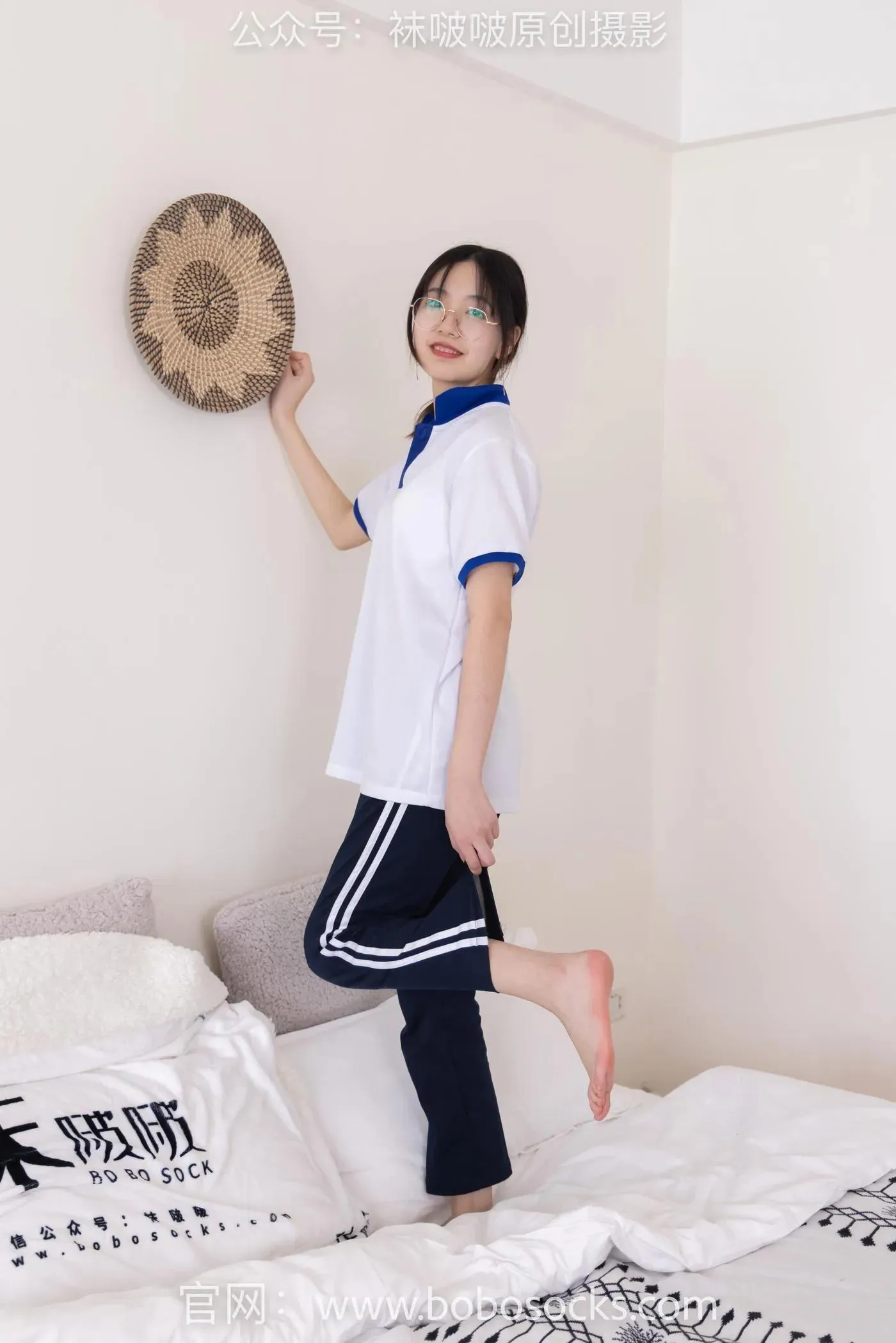 [BoBoSocks袜啵啵]NO.135 小甜豆-高跟鞋、黑丝（脚尖透明款）、裸足 [140P]插图9
